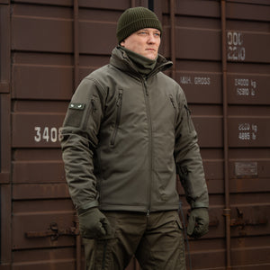 M‑Tac Softshell Tactical Jacket with Fleece Liner - TRAPSKI