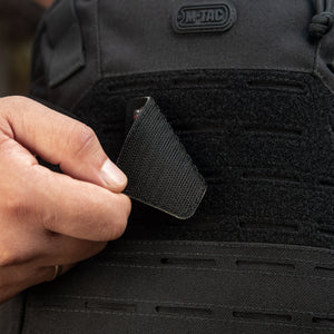 M-Tac patch U.S. Flag Reverse Vintage (3x2inches) Black/GID - TRAPSKI