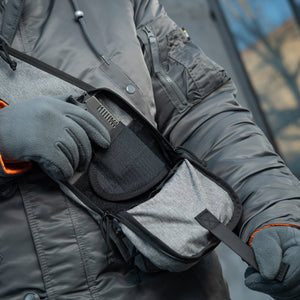 M-Tac LEFT-HANDED Tactical Sling Bag for Men with Holster