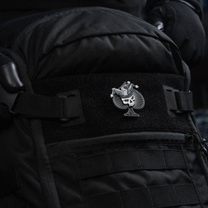 M-Tac patch Ace of Spades 3D PVC - TRAPSKI