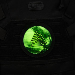 M-Tac Patch Walknut/Drakkar Round (3 inches)