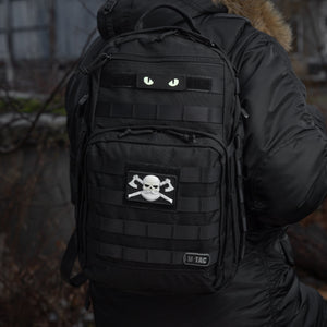 M-Tac Bearded Skull with Axes 3D PVC