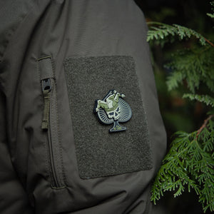 M-Tac patch Ace of Spades 3D PVC - TRAPSKI