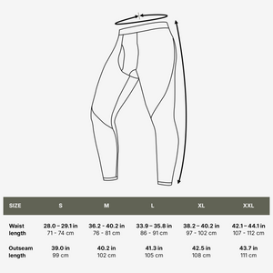 M-Tac Fleece Thermal Pants Delta Level 2