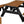 Deluxe Recycled Picnic Table with Detached Benches - Eco-Friendly Outdoor Seating