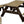 Deluxe Recycled Picnic Table with Detached Benches - Eco-Friendly Outdoor Seating