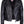 Diamond quilted black leather jacket