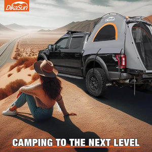 5.5-6.7ft Easy Setup Pickup Truck Bed Tent,Green