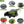 5.5-6.7ft Pickup Truck Bed Tent with Awining Green