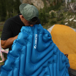 Double V Sleeping Pad - Blue
