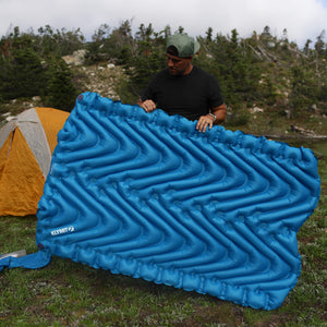 Double V Sleeping Pad - Blue