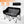 Double Camping Chair with Cup Holders Glass Racks and Mesh Pockets