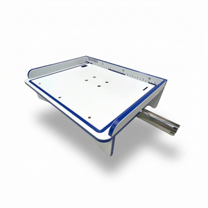 Premium Rod Mount 18" or 33" Raised Fillet Table – 3-in-1 Bait & Fish Station | Fits Rod Holders, Buckets & Flat Surfaces | Marine-Grade HDPE | Ruler, Juice Groove, Knife & Tool Slots - TRAPSKI