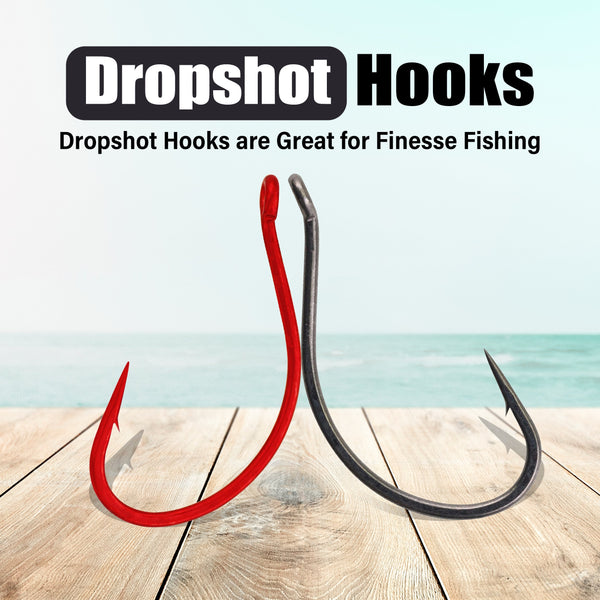 Reaction Tackle Drop Shot Hooks- Pack of 50