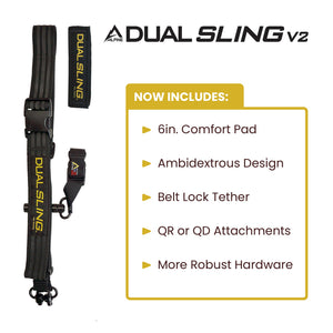 Alpine Dual Sling V2 – The Ultimate Double Shoulder Rifle Sling for Hunters - TRAPSKI