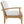 Marina Outdoor Patio Teak Left-Facing Sofa by Modway