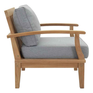 Patio Elegance Outdoor Lounge Set - Marina 9-Piece Teak Collection by Modway