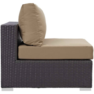Patio Elegance Outdoor Sectional Set - 10-Piece Convene Lounge Set by Modway
