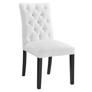 Duchess Button Tufted Fabric Dining Chair by Modway