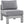 Shore 5 Piece Outdoor Patio Aluminum Sectional Sofa Set by Modway