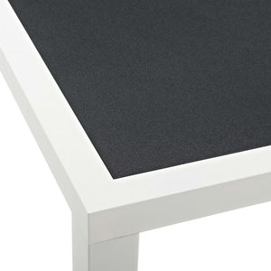 Stance 90.5" Outdoor Patio Aluminum Dining Table by Modway