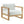 Upland 4 Piece Outdoor Patio Teak Set by Modway