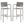 Shore Outdoor Patio Aluminum Bar Stool Set of 2 by Modway