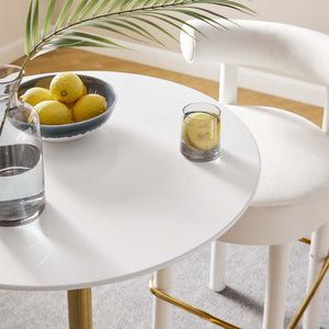Lippa 28" Round Wood Bar Table by Modway