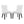 Marquis Faux Leather Dining Chair Set of 2 by Modway