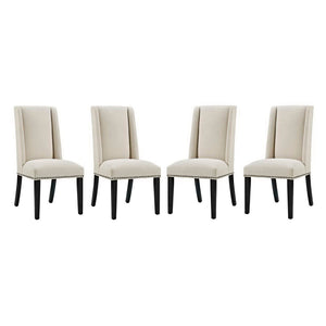 Baron Fabric Dining Chair Set of 4 by Modway