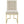 Privy Gold Stainless Steel Upholstered Fabric Dining Accent Chair