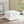 Amour Tufted Button Square Faux Leather Ottoman by Modway