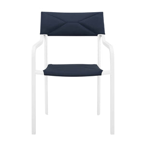 Raleigh Outdoor Patio Aluminum Armchair Set of 2 by Modway
