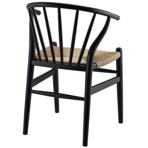 Flourish Spindle Wood Dining Side Chair Set of 2 by Modway