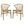 Flourish Spindle Wood Dining Side Chair Set of 2 by Modway