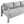 Shore Sunbrella Fabric Aluminum Outdoor Patio Sofa by Modway