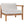 Bayport 3-Piece Outdoor Teak Wood Sectional Sofa Set by Modway