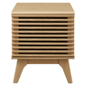 Render Vinyl Record Display Stand by Modway