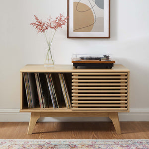 Render Vinyl Record Display Stand by Modway