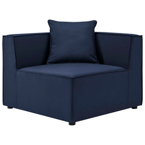 Patio Elegance Sectional Sofa - Saybrook 8-Piece Outdoor Upholstered Sofa by Modway