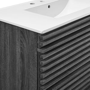 Render 36" Wall-Mount Bathroom Vanity by Modway
