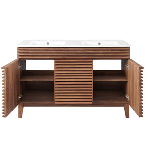 Render 48" Double Sink Bathroom Vanity by Modway
