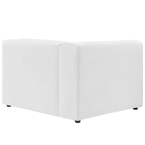 Mingle Vegan Leather Left-Arm Chair by Modway