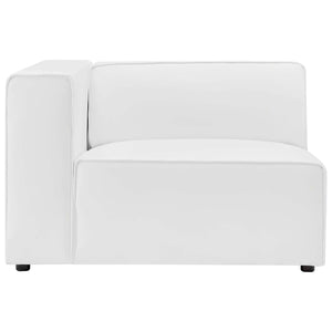 Mingle Vegan Leather Left-Arm Chair by Modway