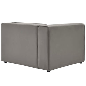 Mingle 2-Piece Vegan Leather Sectional Sofa Loveseat by Modway