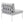 Harmony Sunbrella Outdoor Patio Aluminum Armless Chair by Modway