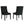 Baronet Performance Velvet Dining Chairs Set of 2 by Modway