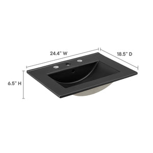 Cayman 24" Bathroom Sink by Modway