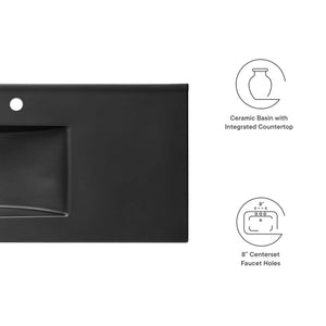 Cayman 48" Single Basin Bathroom Sink by Modway
