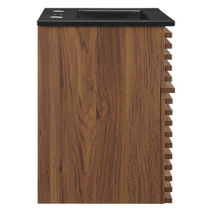 Render 18" Wall-Mount Bathroom Vanity by Modway